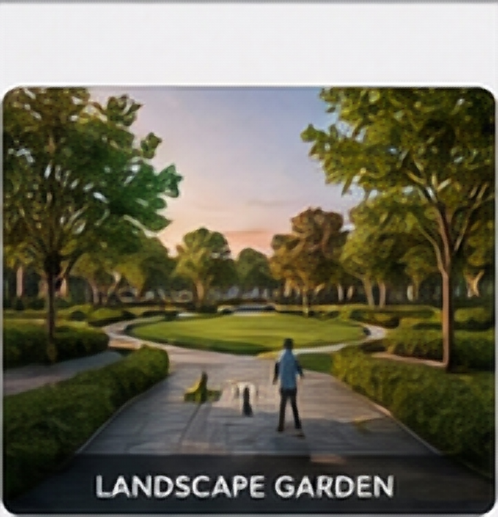 Landscaped garden artist impression for Asian Fab Kengeri Landscaped garden artist impression for Asian Fab Kengeri